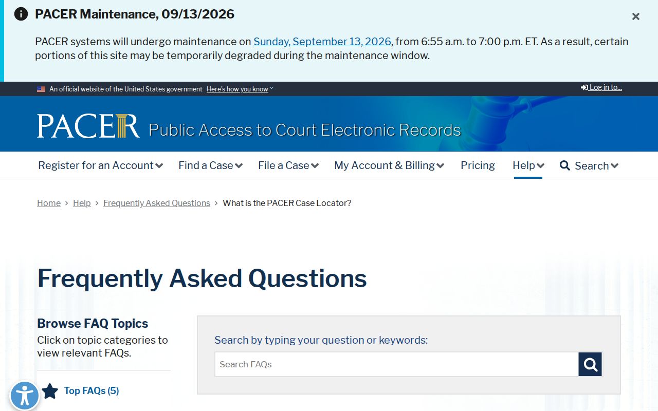 Humphreys warrant records federal index distinction